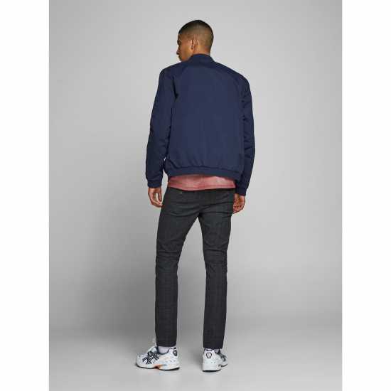 Jack and Jones Rush Bomber Jacket Men's Нави блейзър 