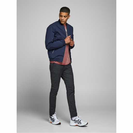 Jack and Jones Rush Bomber Jacket Men's Нави блейзър 