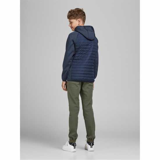 Детско Яке Jack And Jones Multi Quilted Hood Jacket Junior  Детски якета и палта