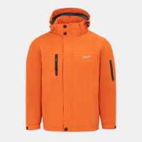 Gelert Външно Горнище Мъже Fleece Lined Outdoor Jacket Mens Orange Мъжки якета и палта