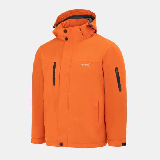 Мъжки якета и палта Gelert Външно Горнище Мъже Fleece Lined Outdoor Jacket Mens Orange Gelert Външно Горнище Мъже Fleece Lined Outdoor Jacket Mens Orange Мъжки якета и палта