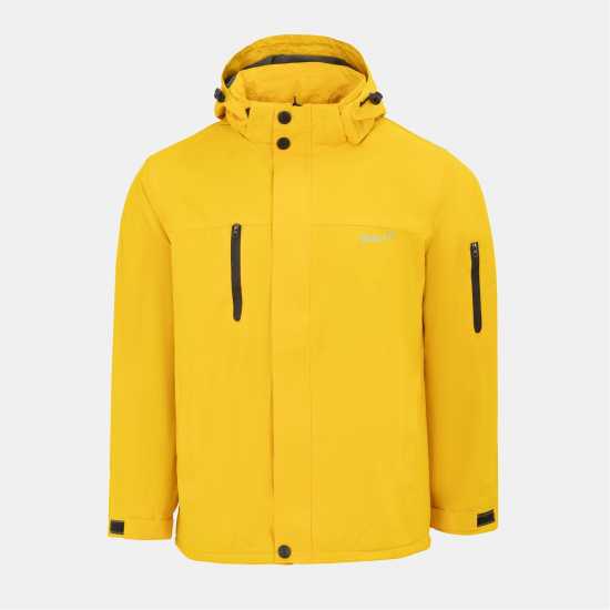 Мъжки якета и палта Gelert Външно Горнище Мъже Fleece Lined Outdoor Jacket Mens Yellow Gelert Външно Горнище Мъже Fleece Lined Outdoor Jacket Mens Yellow Мъжки якета и палта