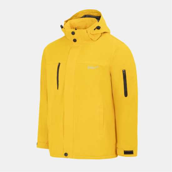Мъжки якета и палта Gelert Външно Горнище Мъже Fleece Lined Outdoor Jacket Mens Yellow Gelert Външно Горнище Мъже Fleece Lined Outdoor Jacket Mens Yellow Мъжки якета и палта