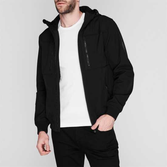 Мъжки якета и палта Firetrap Мъжко Софтшел Яке Pocket Softshell Jacket Mens Firetrap Мъжко Софтшел Яке Pocket Softshell Jacket Mens Мъжки якета и палта