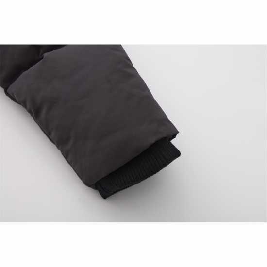 Soulcal Мъжко Пухено Яке 2 Zip Bubble Jacket Mens Charcoal Marl Мъжки якета и палта