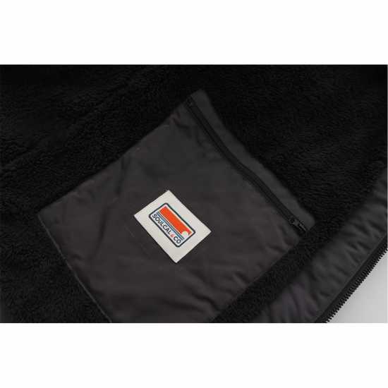 Soulcal Мъжко Пухено Яке 2 Zip Bubble Jacket Mens Charcoal Marl Мъжки якета и палта