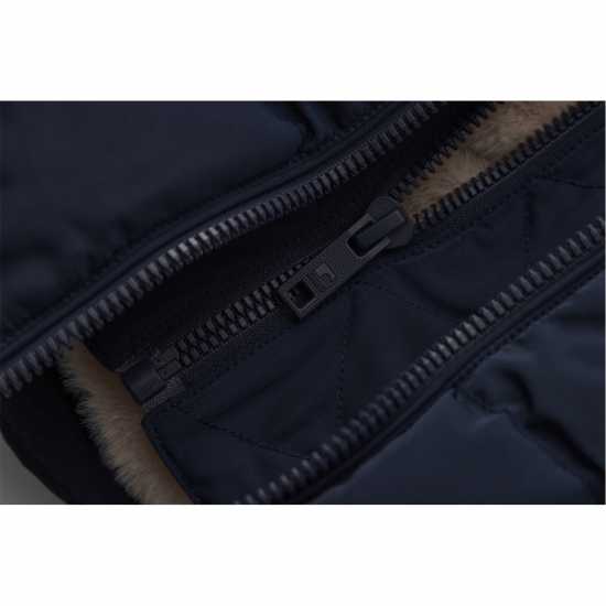 Soulcal Мъжко Пухено Яке 2 Zip Bubble Jacket Mens Navy Мъжки якета и палта