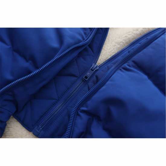 Soulcal Мъжко Пухено Яке 2 Zip Bubble Jacket Mens Кралско синьо Мъжки якета и палта