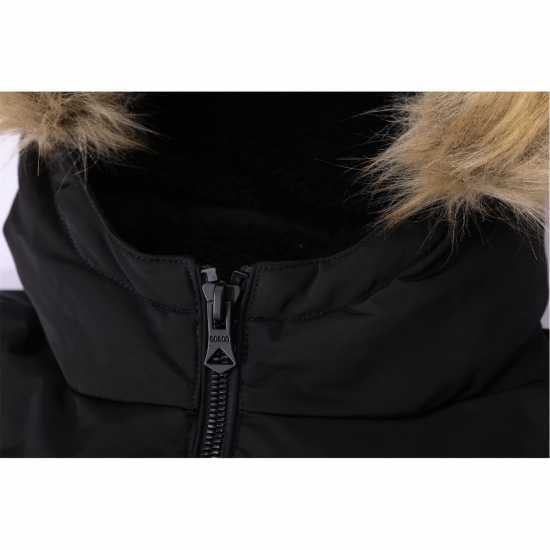 Soulcal Мъжко Пухено Яке 2 Zip Bubble Jacket Mens Черно Мъжки якета и палта