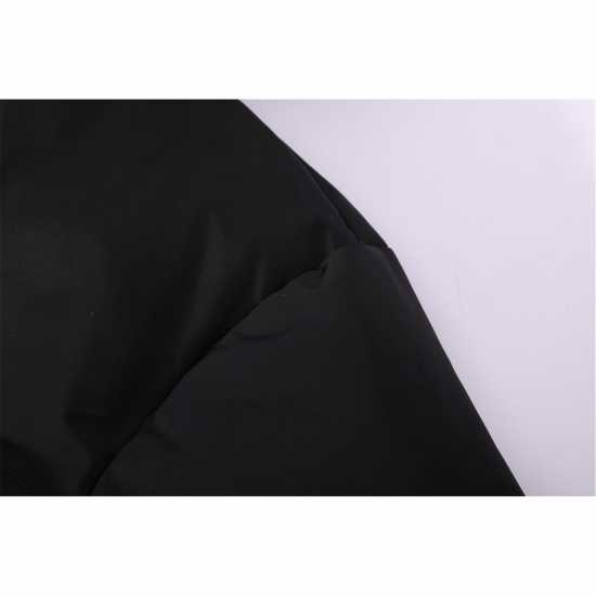 Soulcal Мъжко Пухено Яке 2 Zip Bubble Jacket Mens Черно Мъжки якета и палта