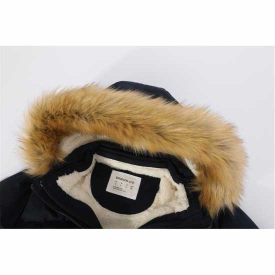 Soulcal Мъжко Пухено Яке 2 Zip Bubble Jacket Mens Морска синьо Мъжки якета и палта