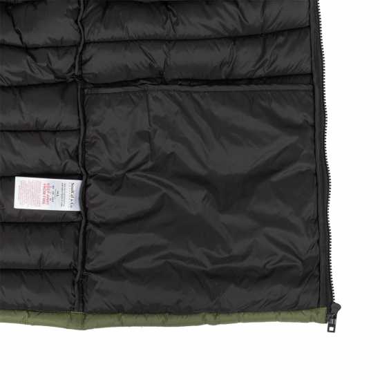 Soulcal Мъжко Яке С Качулка Micro Bubble Hooded Jacket Mens Khaki Мъжки якета и палта