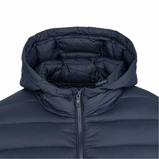 Мъжки якета и палта Soulcal Мъжко Яке С Качулка Micro Bubble Hooded Jacket Mens Navy Soulcal Мъжко Яке С Качулка Micro Bubble Hooded Jacket Mens Navy Мъжки якета и палта