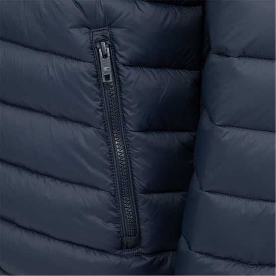 Мъжки якета и палта Soulcal Мъжко Яке С Качулка Micro Bubble Hooded Jacket Mens Navy Soulcal Мъжко Яке С Качулка Micro Bubble Hooded Jacket Mens Navy Мъжки якета и палта