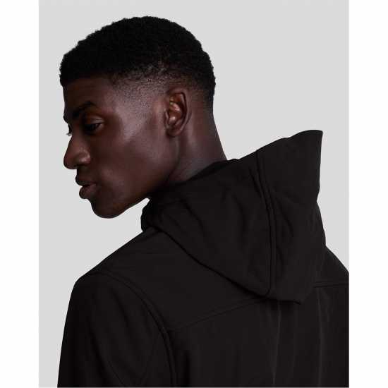 Lyle and Scott Men's Softshell Jacket Черно небесно Z865 