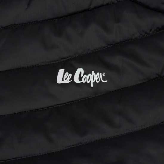 Lee Cooper Мъжко Яке Lightweight Down Jacket Mens Black Мъжки якета и палта