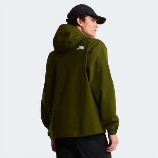 The North Face Непромокаемо Яке Mens Quest Dryvent Windproof Waterproof Jacket woodland green 