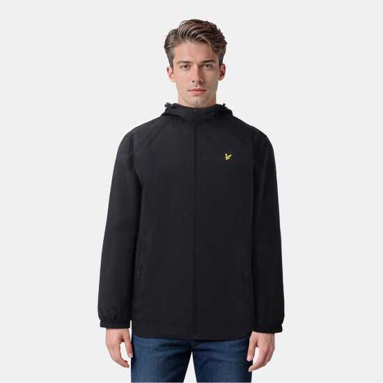 Lyle And Scott Мъжко Яке Zip Through Jacket Mens Черно небесно Z865 