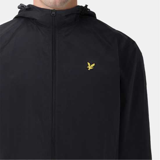 Lyle And Scott Мъжко Яке Zip Through Jacket Mens Черно небесно Z865 