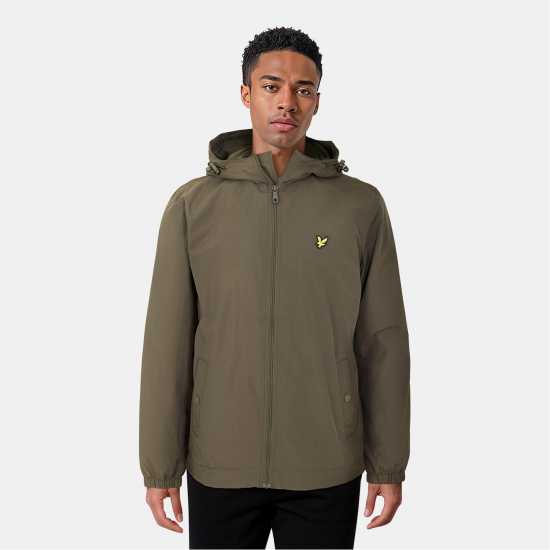 Lyle And Scott Мъжко Яке Zip Through Jacket Mens Олива W485 Lyle And Scott Мъжко Яке Zip Through Jacket Mens Олива W485