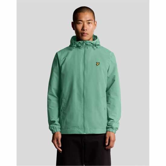 Lyle And Scott Мъжко Яке Zip Through Jacket Mens Агава Зелено 