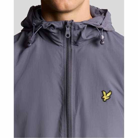 Lyle And Scott Мъжко Яке Zip Through Jacket Mens Сив камък X854 
