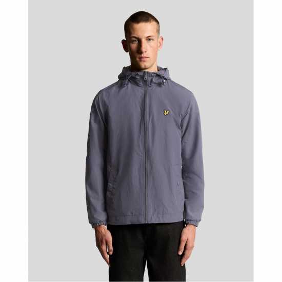 Lyle And Scott Мъжко Яке Zip Through Jacket Mens Сив камък X854 