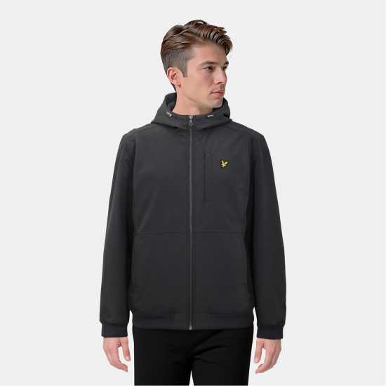 Lyle And Scott Софтшел Яке Soft Shell Jacket Gunmetal W635 Lyle And Scott Софтшел Яке Soft Shell Jacket Gunmetal W635