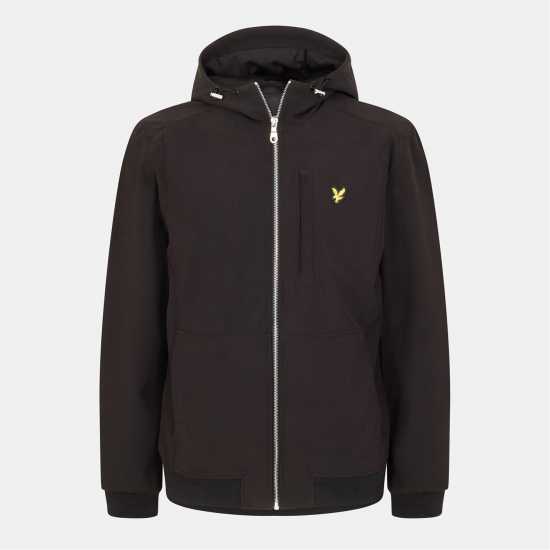 Lyle And Scott Софтшел Яке Soft Shell Jacket Черно небесно Z865 