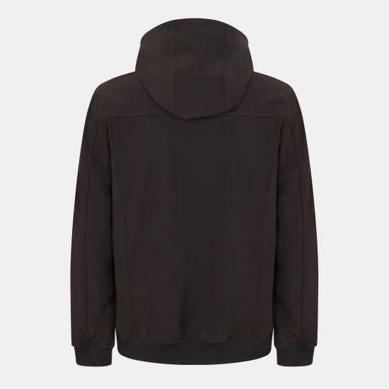 Lyle And Scott Софтшел Яке Soft Shell Jacket Черно небесно Z865 