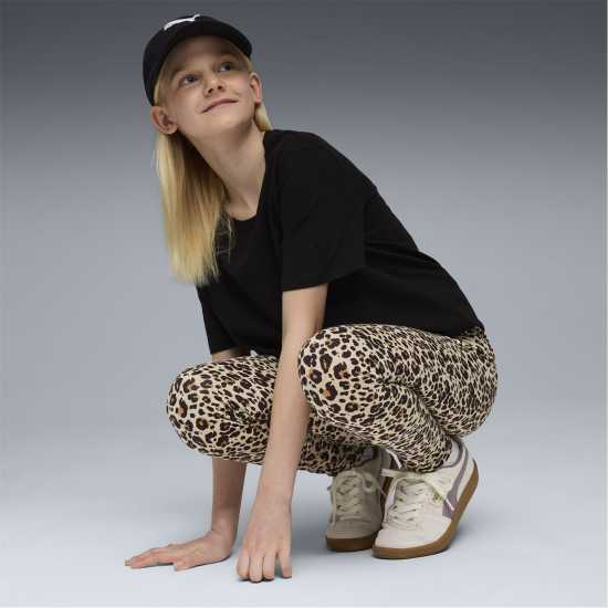 Puma Kids' Animal Print Leggings Puma Kids' Animal Print Leggings