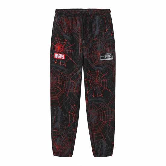 Детско Спортно Долнище Everlast Spiderman Jogging Bottoms Juniors AOP Черно Детски долнища на анцуг