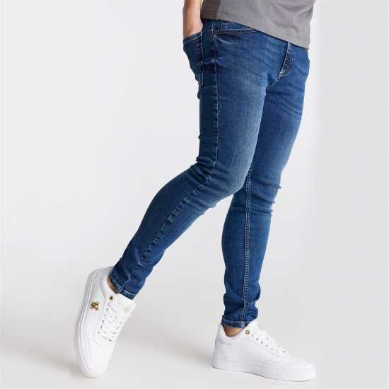 Вталени Дънки Siksilk Skinny Jeans  