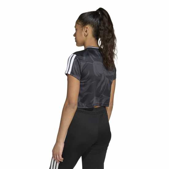 Детски тениски и фланелки Adidas House Of Tiro Colors Of Football Crop T-Shirt Juniors Black/White Adidas House Of Tiro Colors Of Football Crop T-Shirt Juniors Black/White Детски тениски и фланелки