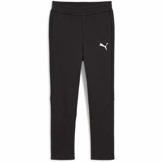 Puma Kids' Evostripe Closed Hem Jersey Joggers Черно Пума 