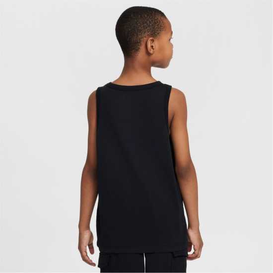 Nike Nsw Tank Tee Jn53 Черно/Бяло Детски потници