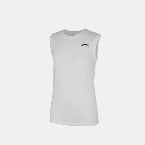 Slazenger Slaz Vest Jn00 White 