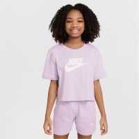 Nike Crop Futura Jn53 Розово Детски тениски и фланелки