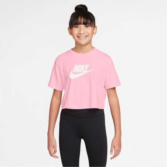 Nike Crop Futura Jn53 Pink Детски тениски и фланелки