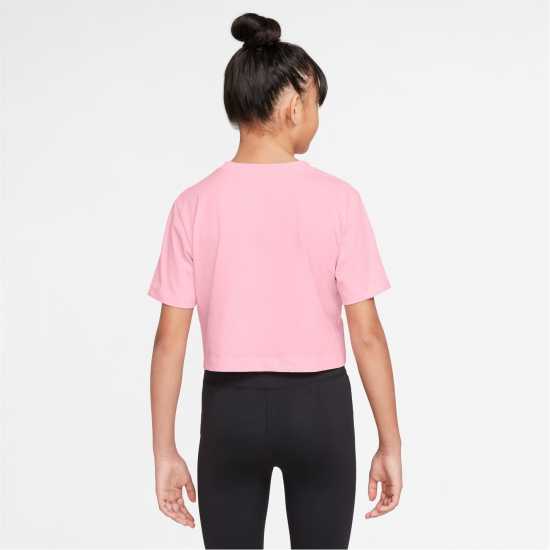 Nike Crop Futura Jn53 Pink Детски тениски и фланелки