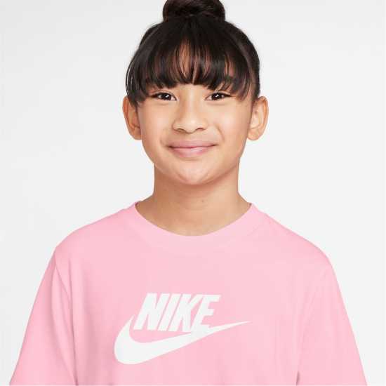 Nike Crop Futura Jn53 Pink Детски тениски и фланелки
