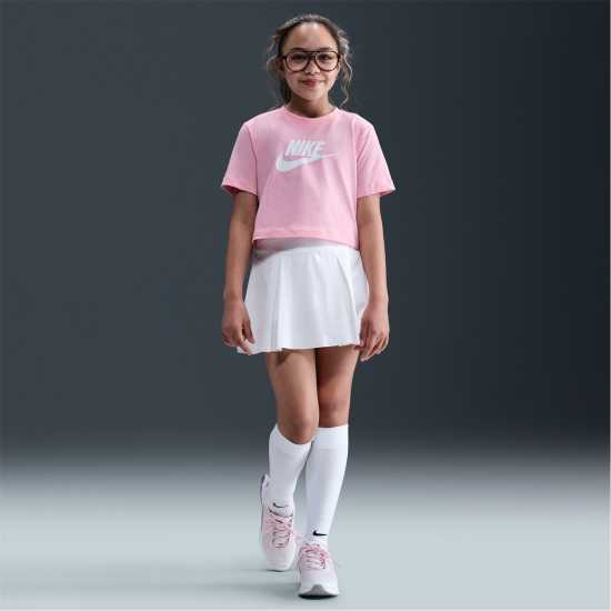 Nike Crop Futura Jn53 Pink Детски тениски и фланелки