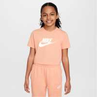 Nike Crop Futura Jn53 Абрикосов агат Детски тениски и фланелки