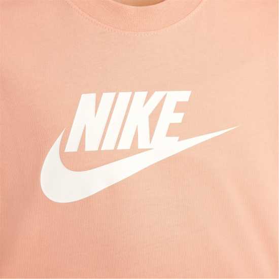Nike Crop Futura Jn53 Абрикосов агат Детски тениски и фланелки
