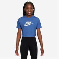 Nike Crop Futura Jn53 Blue Детски тениски и фланелки
