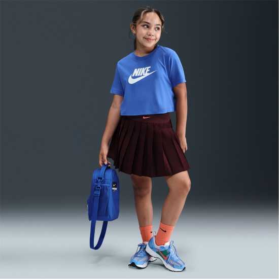 Nike Crop Futura Jn53 Blue Детски тениски и фланелки