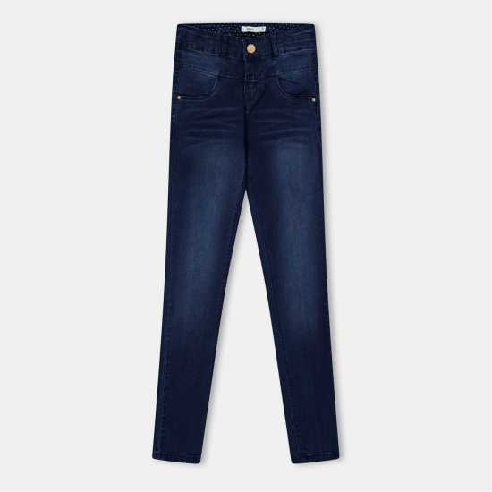 Вталени Дънки Name It Skinny Jeans Деним 