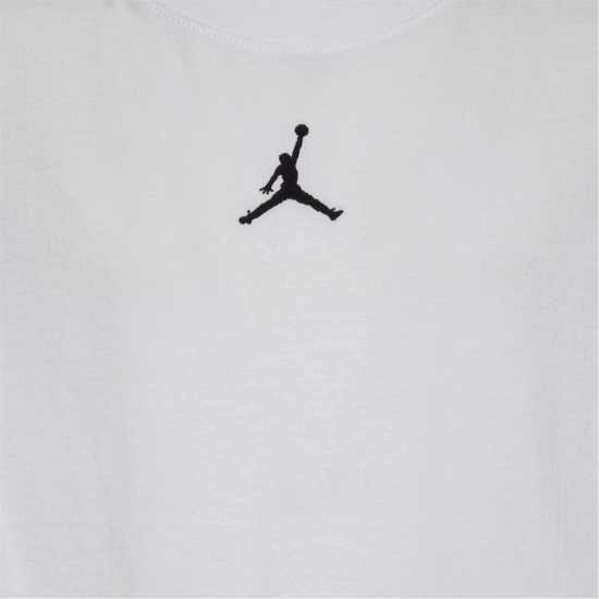 Nike Air Jordan Jordan Jumpman Cropped T-Shirt Junior Girls Бяло/Черно SL Детски тениски и фланелки