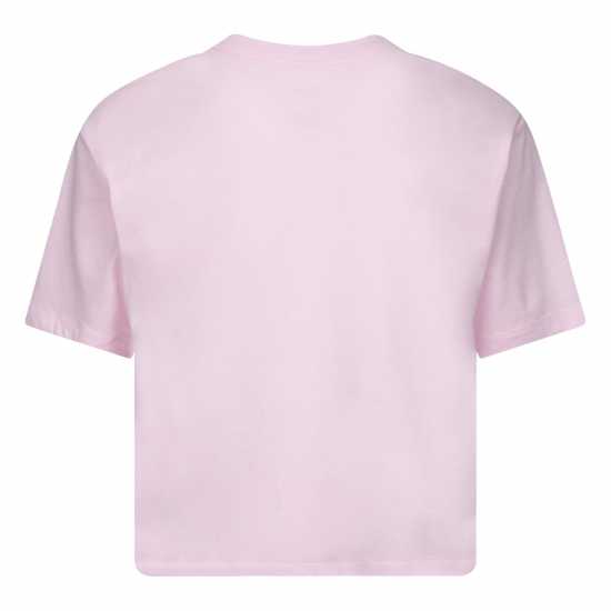 Детски тениски и фланелки Nike Air Jordan Jordan Jumpman Cropped T-Shirt Junior Girls Розово/Черно SL Nike Air Jordan Jordan Jumpman Cropped T-Shirt Junior Girls Розово/Черно SL Детски тениски и фланелки