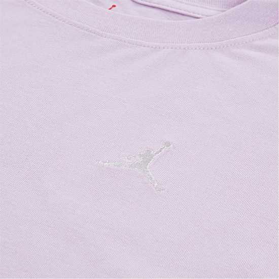 Детски тениски и фланелки Nike Air Jordan Jordan Jumpman Cropped T-Shirt Junior Girls Кукла Лилак Nike Air Jordan Jordan Jumpman Cropped T-Shirt Junior Girls Кукла Лилак Детски тениски и фланелки